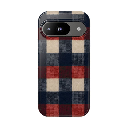 Patriotic Plaid Tough Case