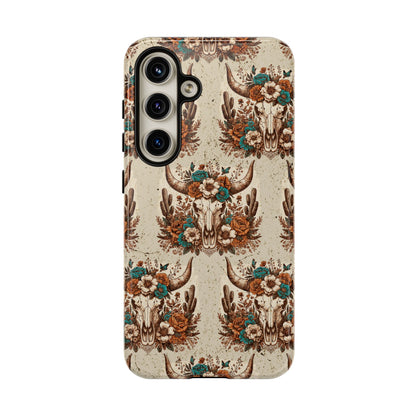 Boho Bull Skull Tough Case