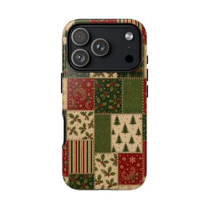 Holiday Patchwork Tough Case