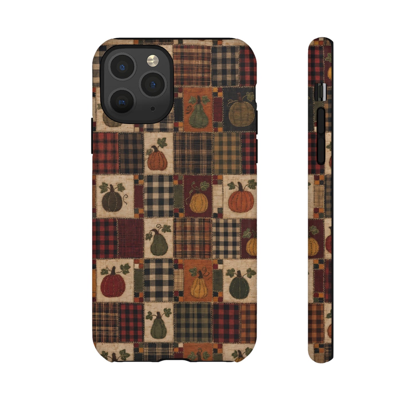 Plaid Pumpkin Tough Case