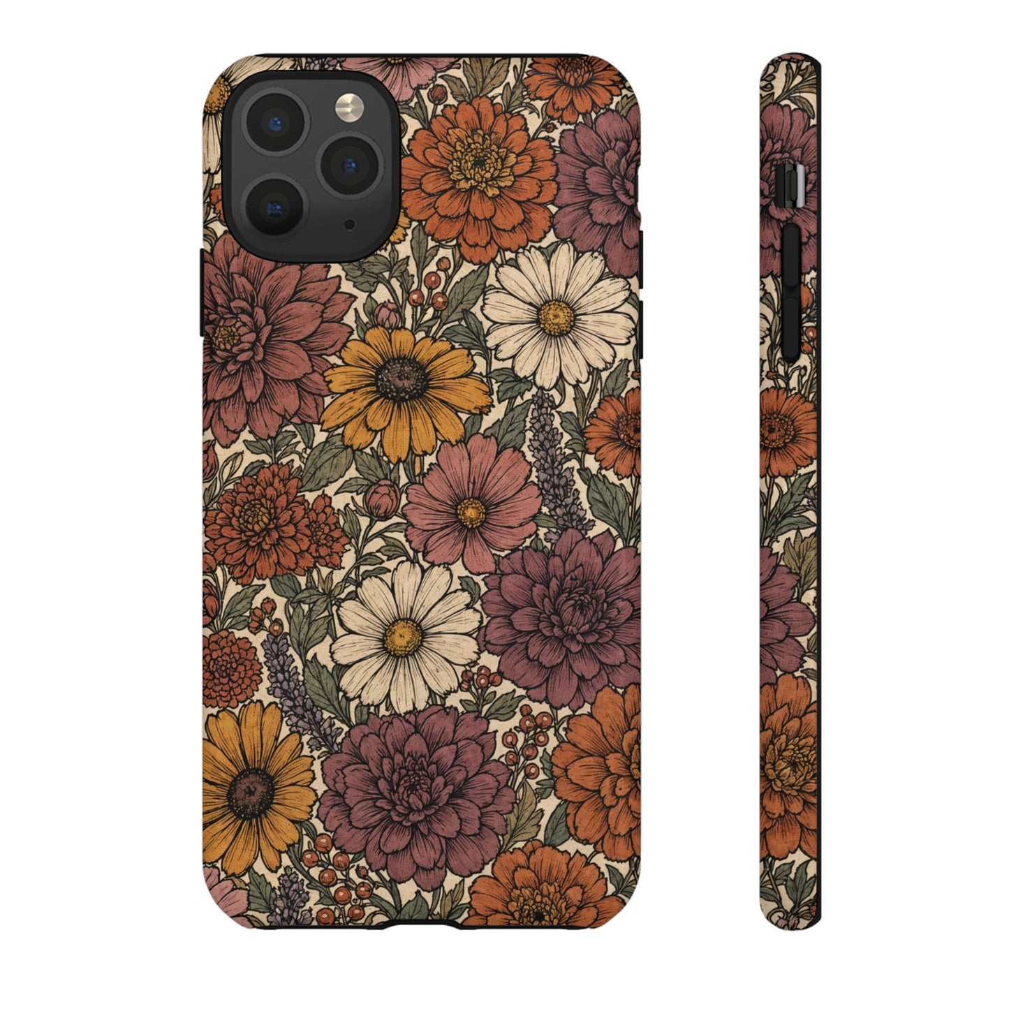 Inked Bouquet Tough Case