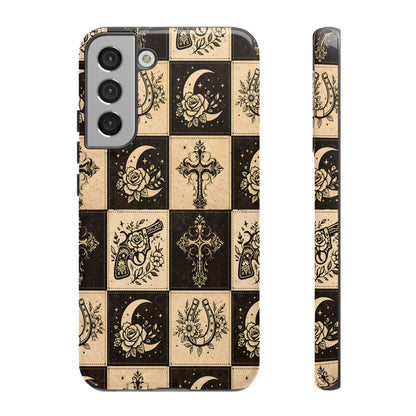 Western Patchwork Icons Tough Case