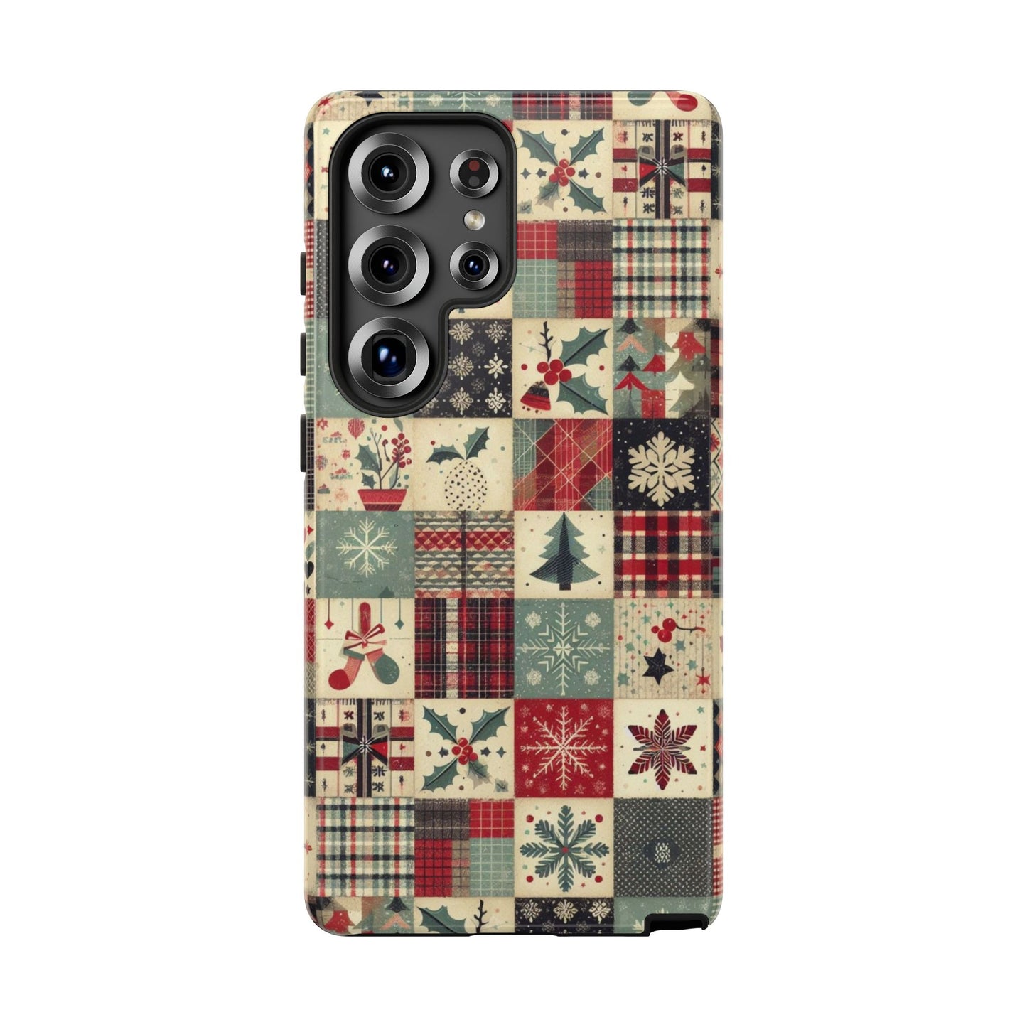 Christmas Quilt Tough Phone Case