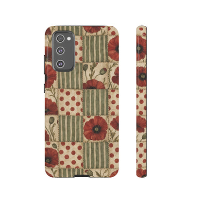 Poppy Patchwork Tough Case