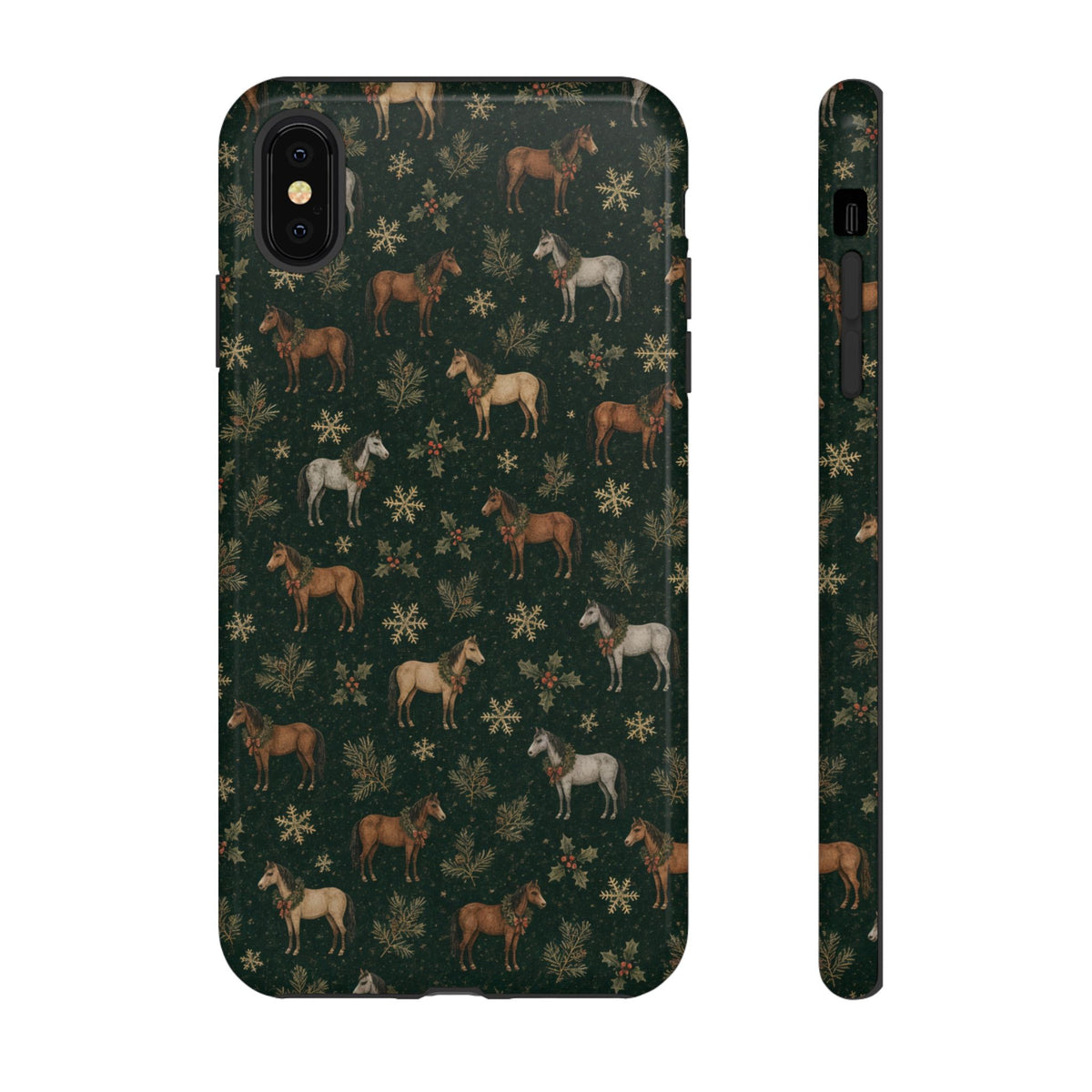 Evergreen Horses Tough Case