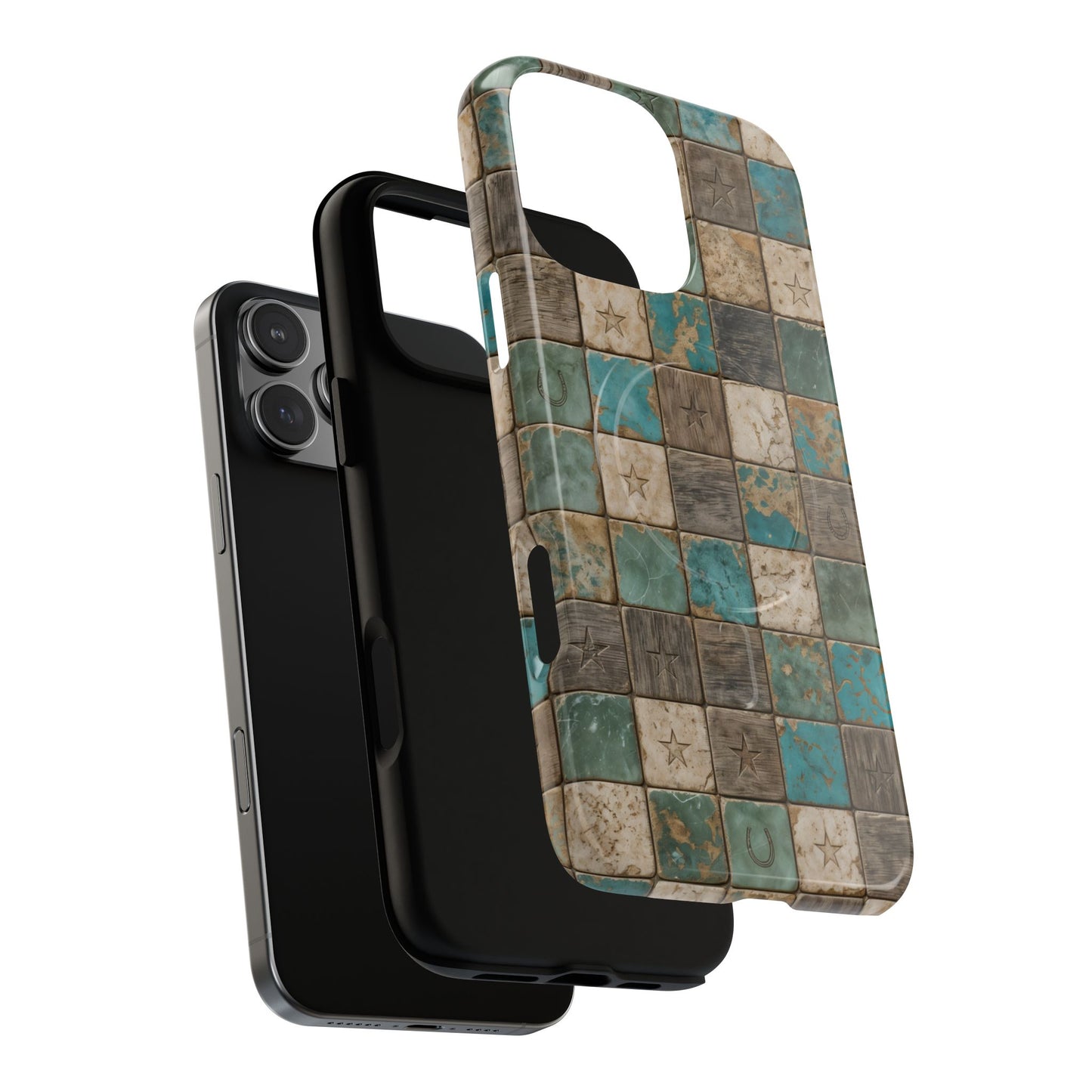 Western Stone Tile Magnetic Case