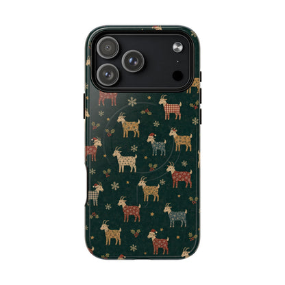 Yuletide Goats Magnetic Case