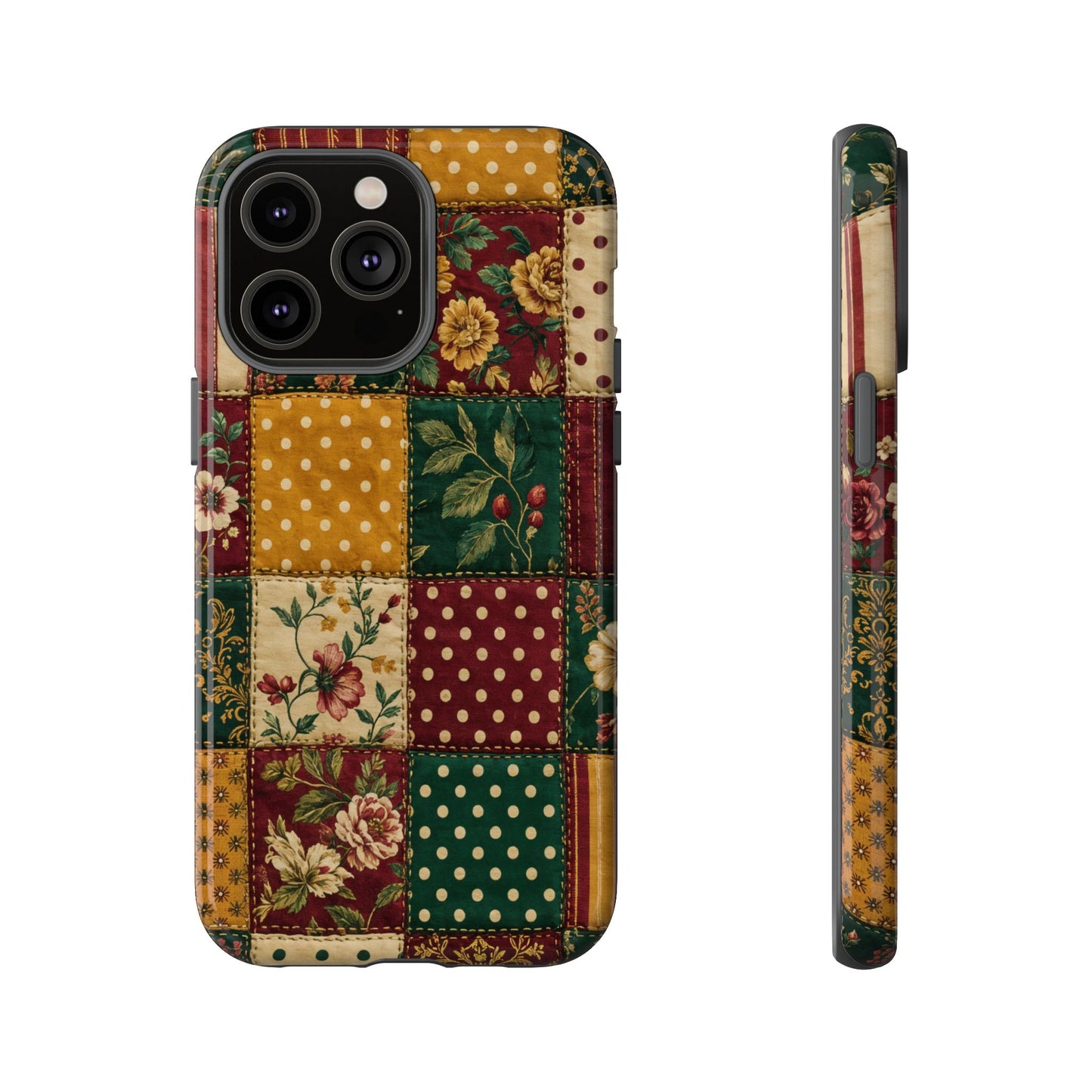 Jewel Tone Patchwork Tough Case