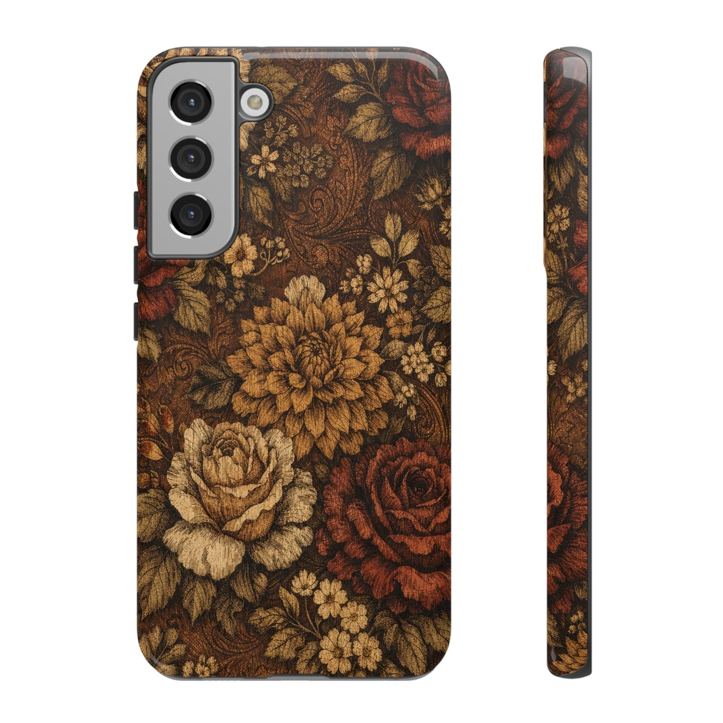 Tooled Blooms Tough Case