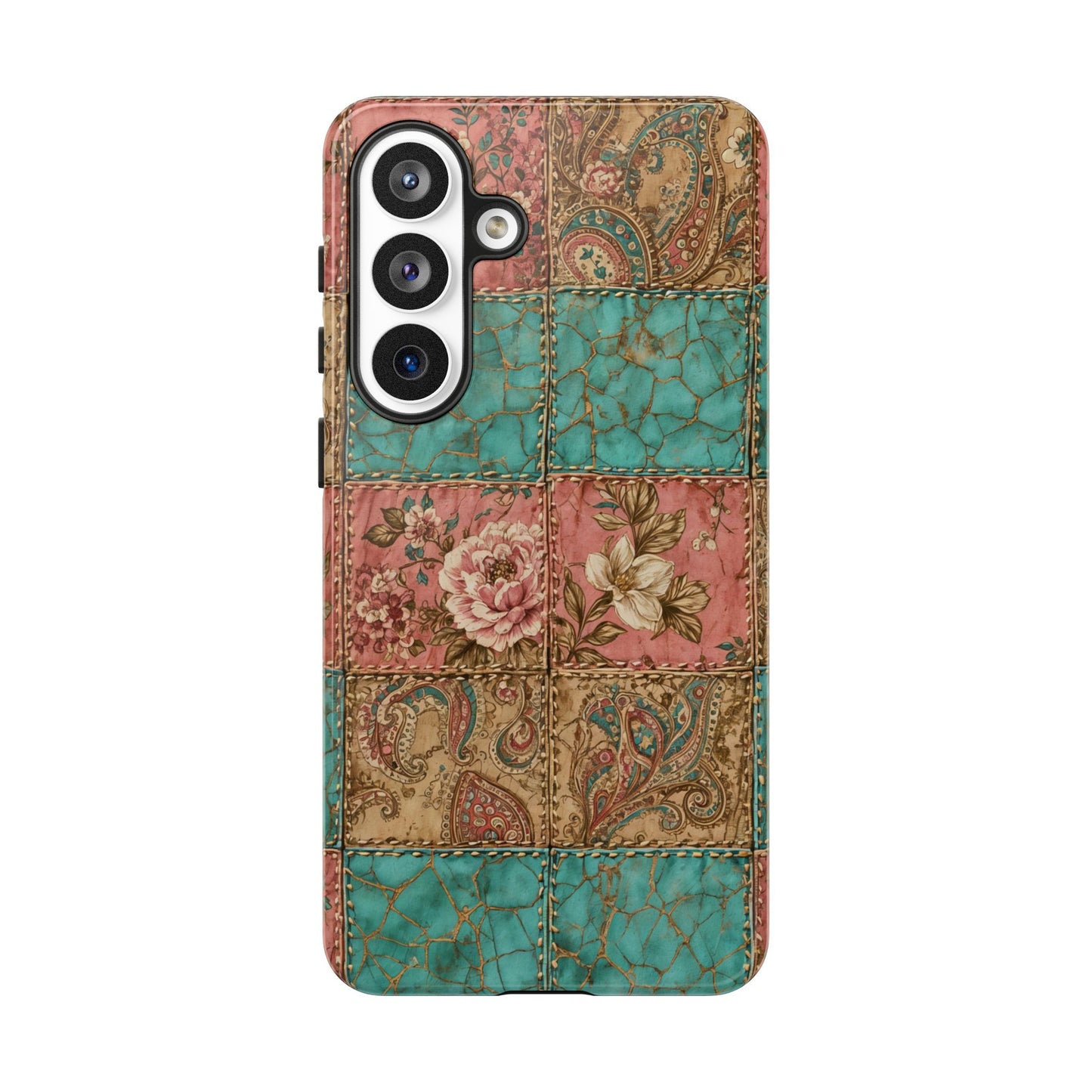 Turquoise Paisley Tough Case