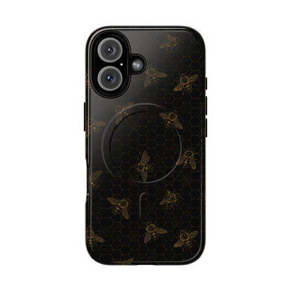 Dark Honeycomb Magnetic Case