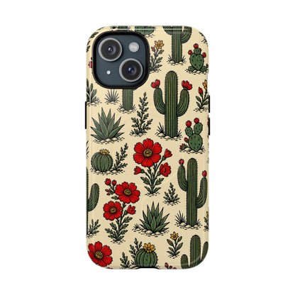 Poppy Cactus Magnetic Case