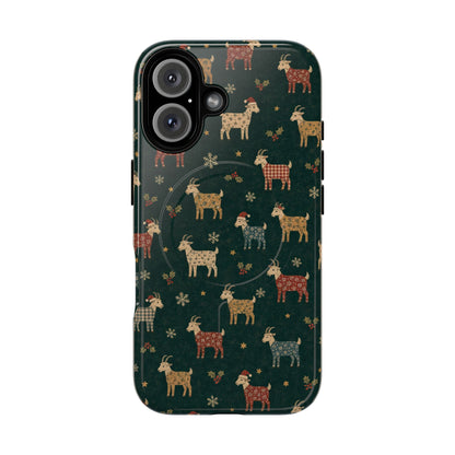 Yuletide Goats Magnetic Case