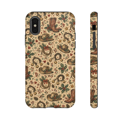 Cowboy Christmas Tough Case