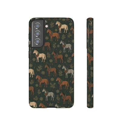 Wreath Horses Tough Case