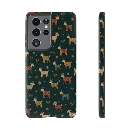 Yuletide Goats Tough Case