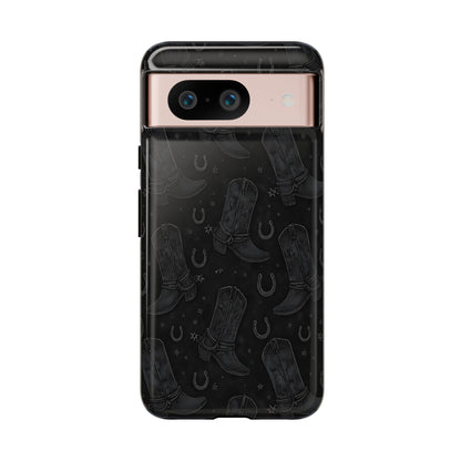 Western Noir Boots Tough Case