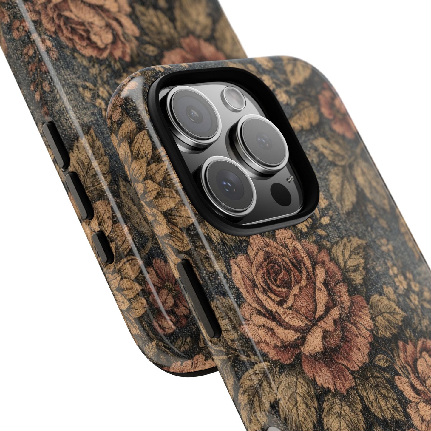 Denim Blooms Tough Case