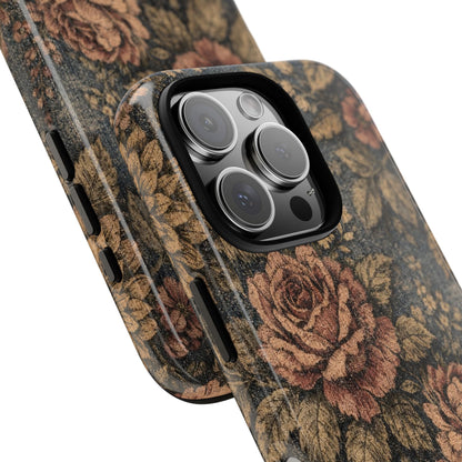 Denim Blooms Tough Case