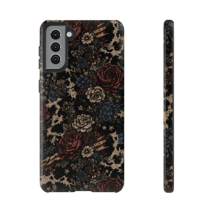 USA Cowhide Bloom Tough Case
