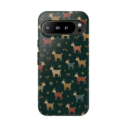 Yuletide Goats Tough Case