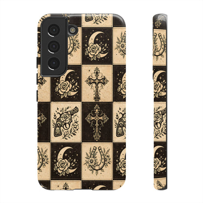 Western Patchwork Icons Tough Case