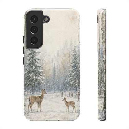 Snowy Doe Tough Case