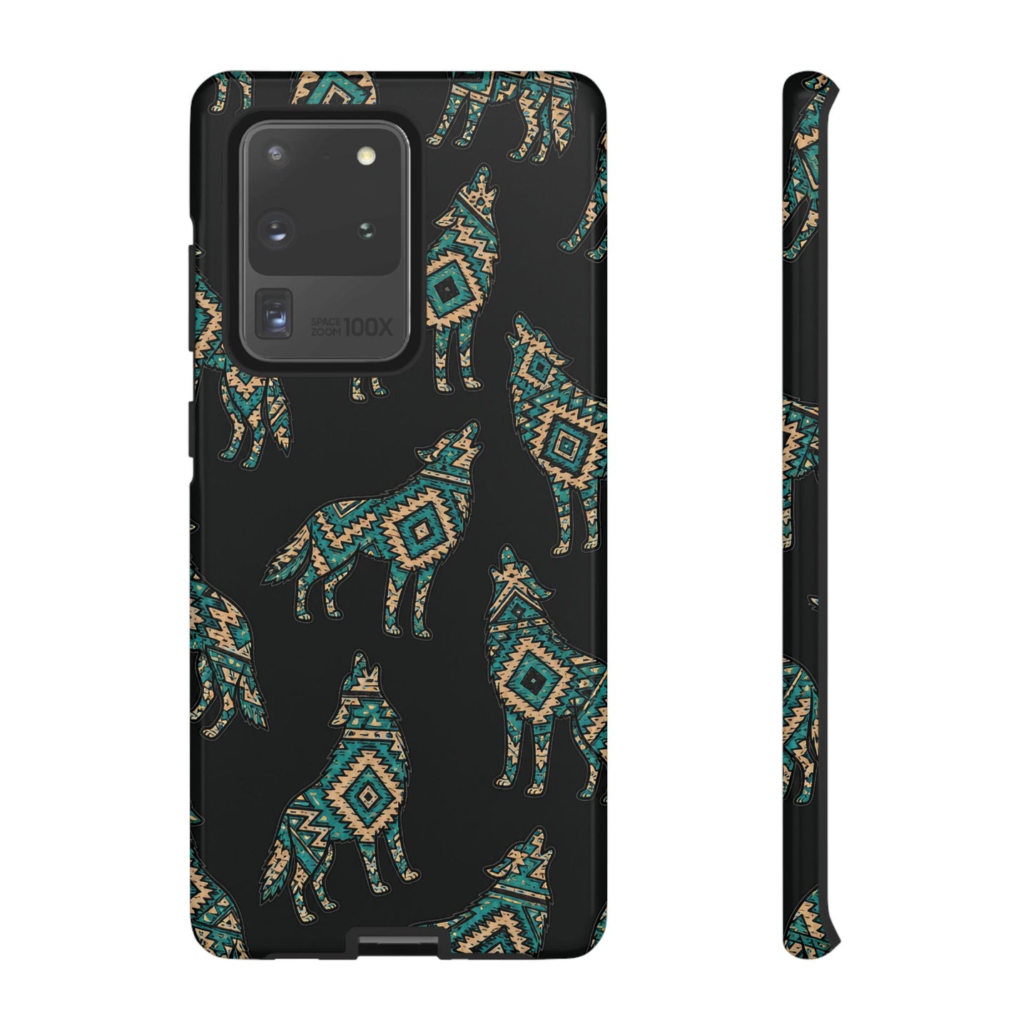 Turquoise Wolf Tough Case