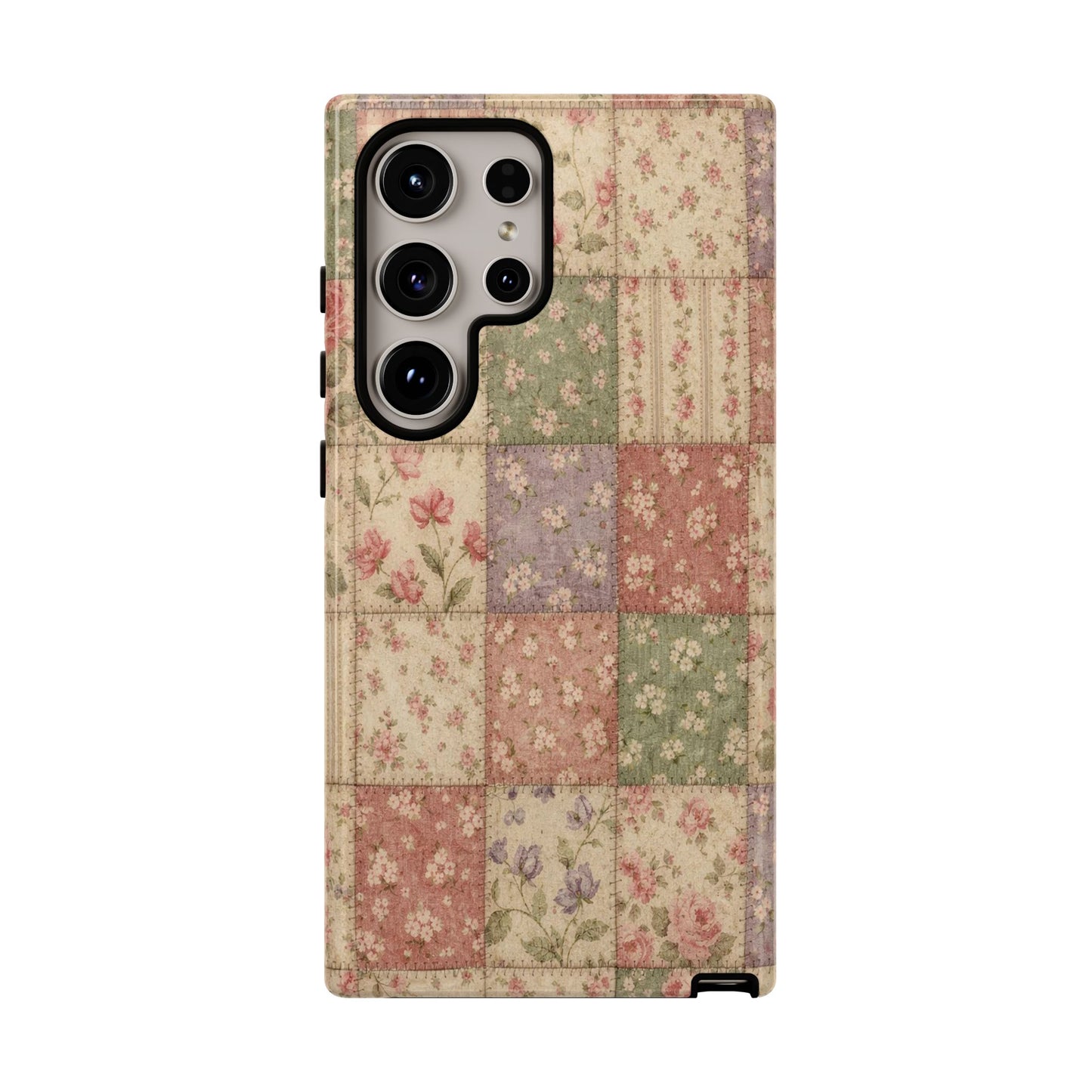 Pink Patchwork Tough Case