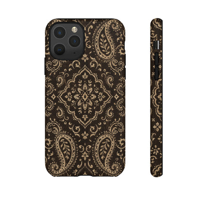Chocolate Paisley Tough Case