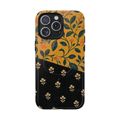 Mustard Folk Vine Magnetic Case