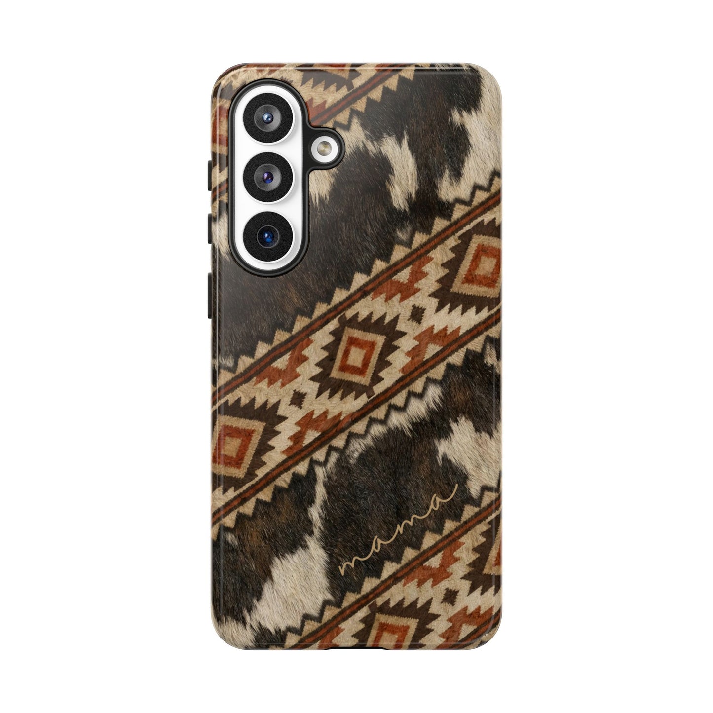 Cowhide Aztec Mama Tough Case
