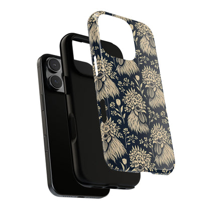 Floral Rooster Tough Case