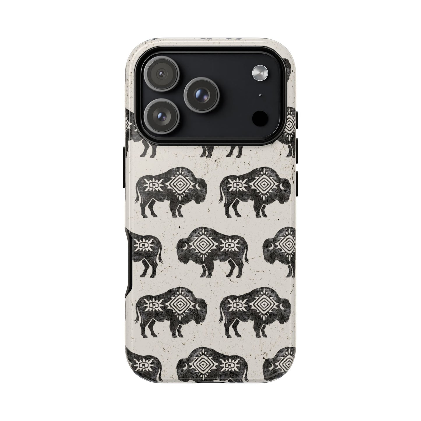 Aztec Buffalo Tough Phone Case