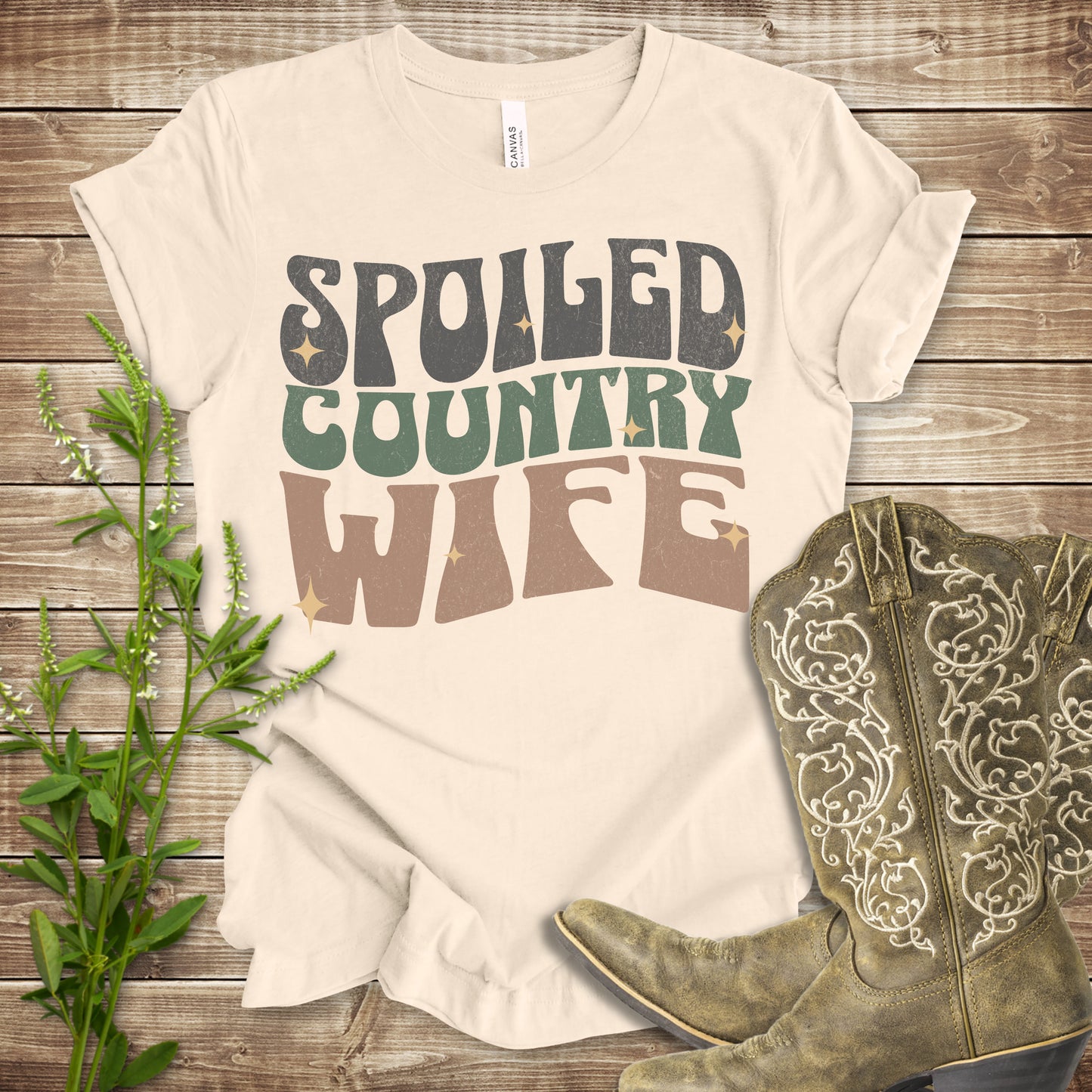 Spoiled Country Wife T-shirt