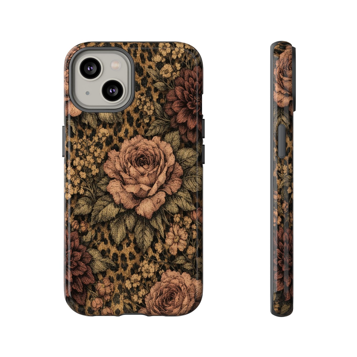 Leopard Bloom Tough Case