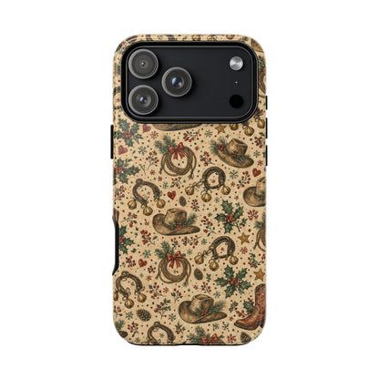 Cowboy Christmas Tough Case