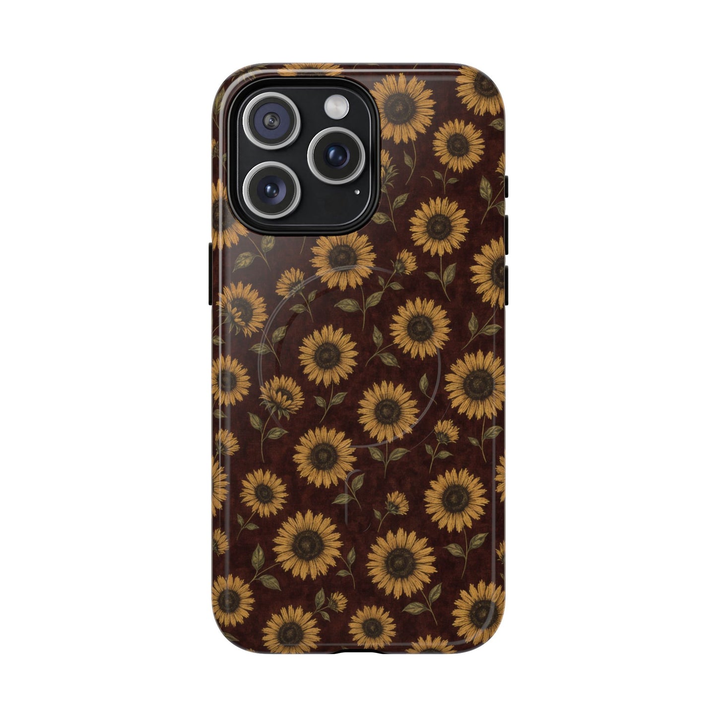 Autumn Sunflowers Magnetic Case