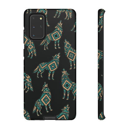 Turquoise Wolf Tough Case