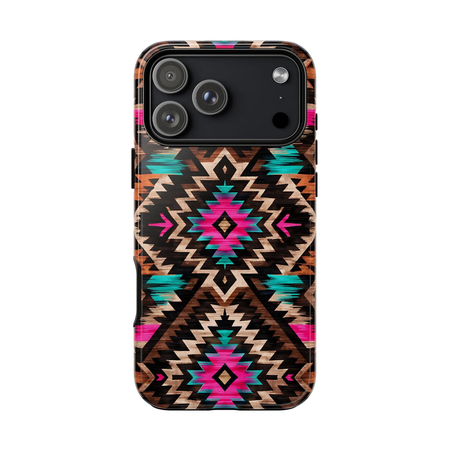 Neon Aztec Rug Tough Case