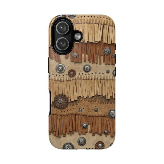 Suede Fringe Tough Case