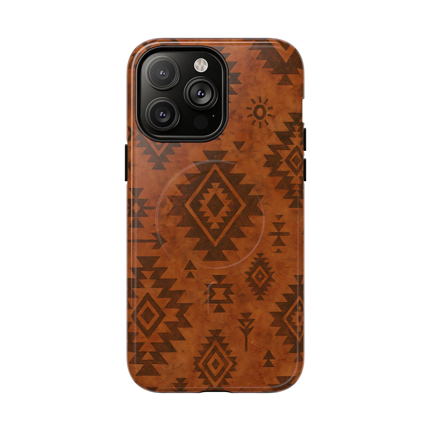 Rusty Aztec Magnetic Case