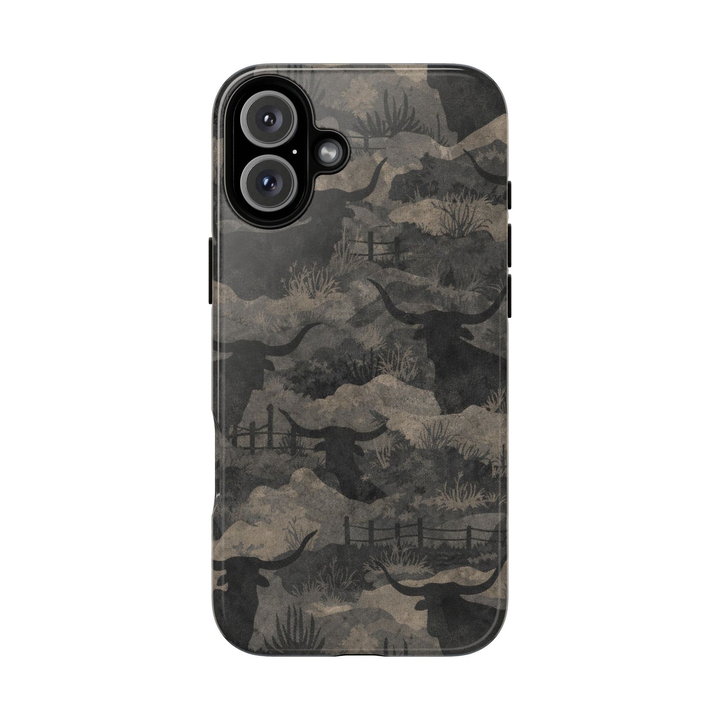 Camo Longhorns Tough Case