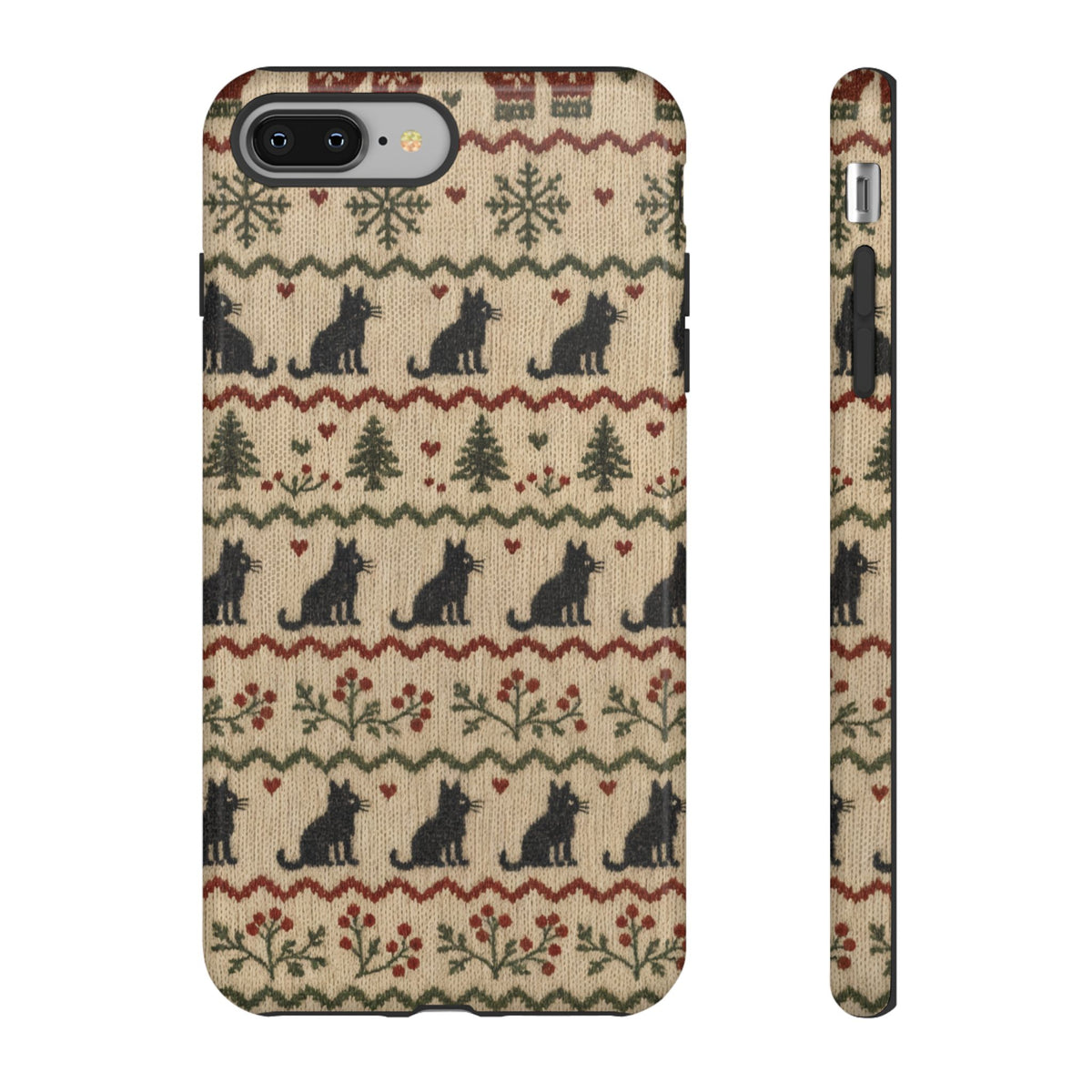 Black Cat Sweater Tough Case