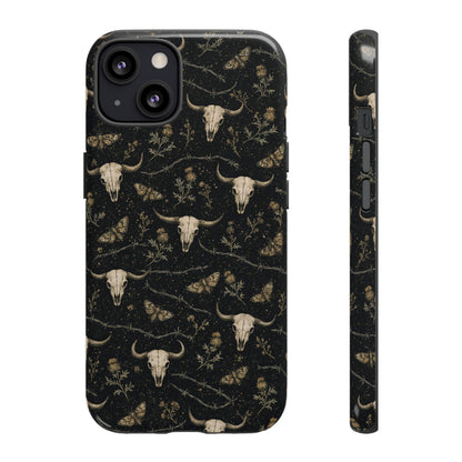 Bull Skull Barbwire Tough Case