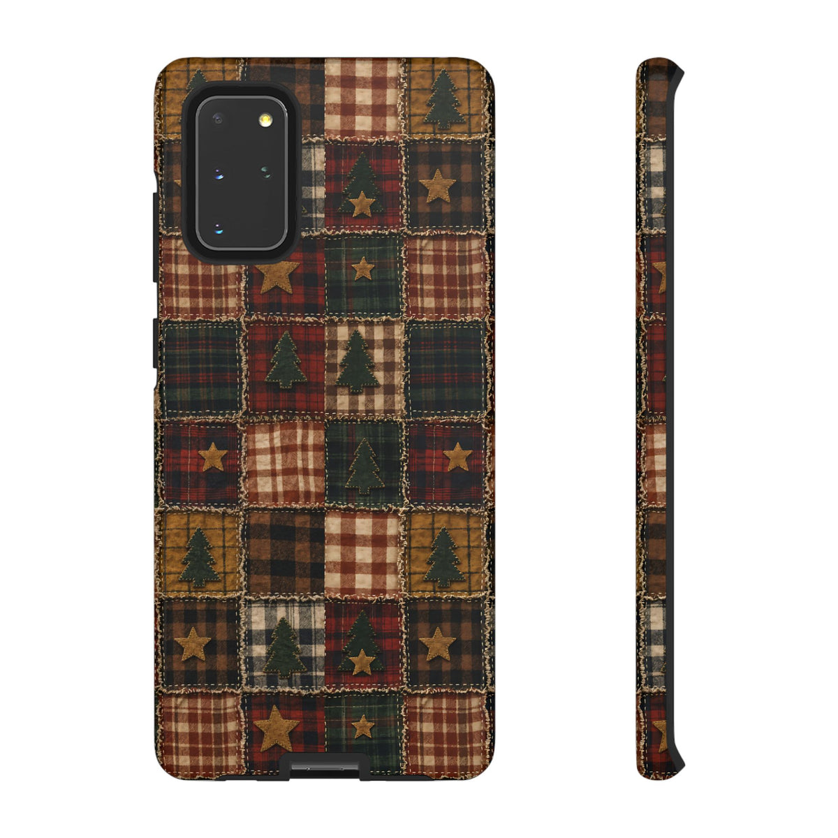 Christmas Rag Quilt Tough Case