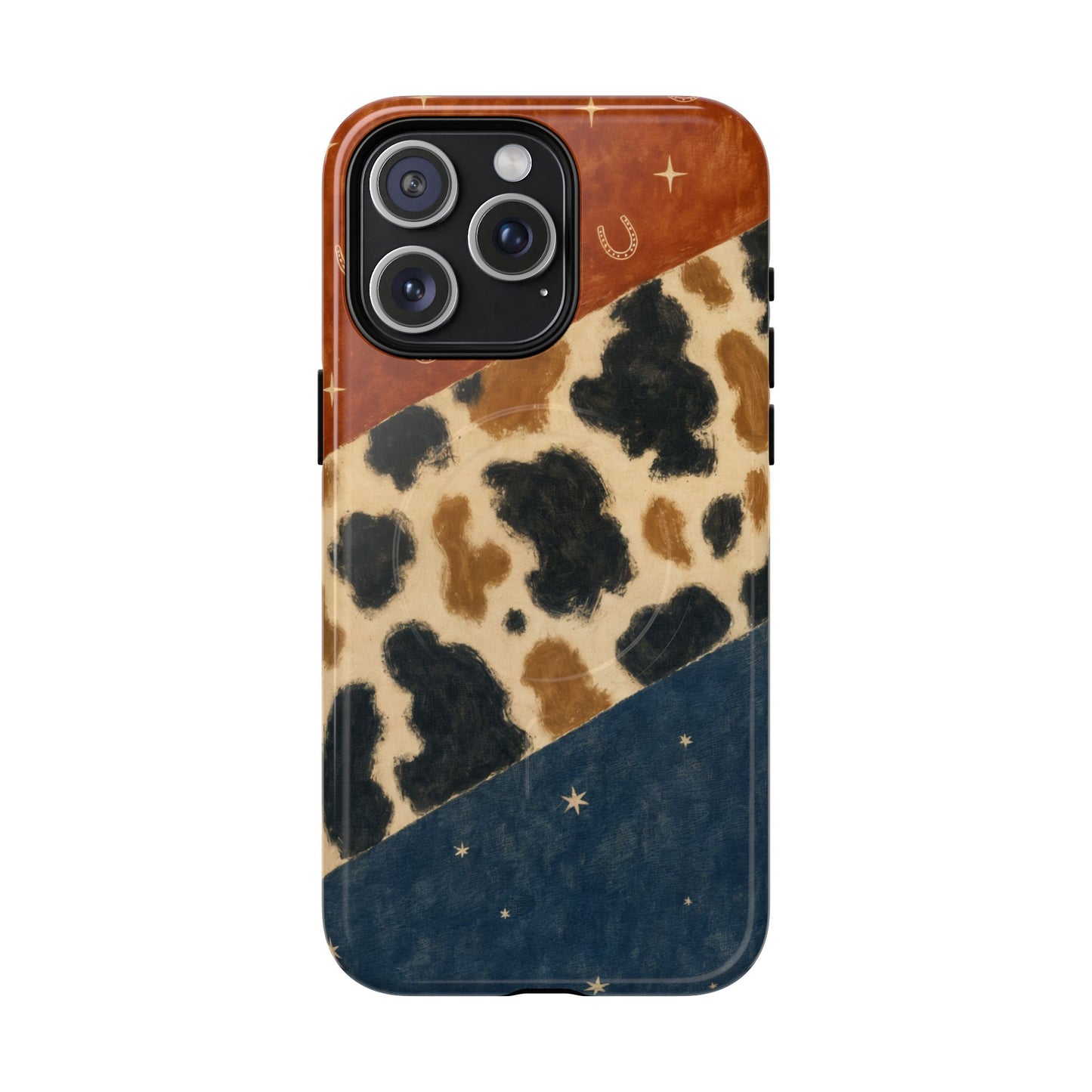 Horseshoe Terracotta Swaths Magnetic Case