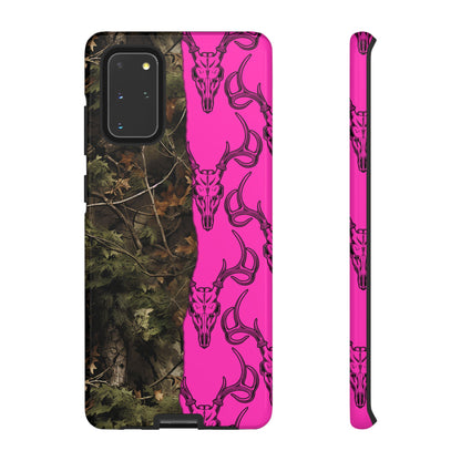 Camo Deer Skulls Pink Tough Case