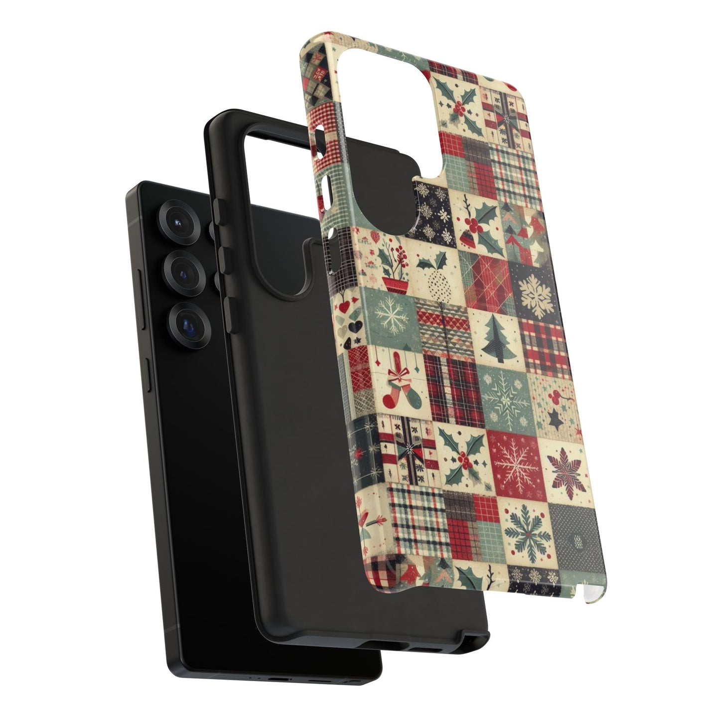 Christmas Quilt Tough Phone Case