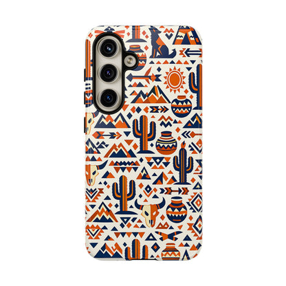 Southwest Tribal Orange Tough Case